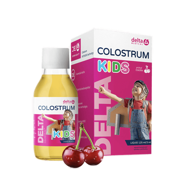 DELTA COLOSTRUM® KIDS Čerešňa 125 ml